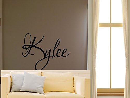 Kylee Boys Girls Room Nursery Baby Kids Name Vinyl Wall Quote Sticker