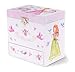 JewelKeeper Musical Jewelry Box 3 Drawers, Fairy Princess Unicorn Design, Dance The Sugar Plum Fairy Tune