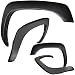 Fender Flares for 99-06 Chevy Silverado, Sierra (Pack of 4) OE Style Wheel Fenders Flare Truck Accessories Best for Chevrolet GM GMC Pick-up Trucks Re-Paintable Trim Guards