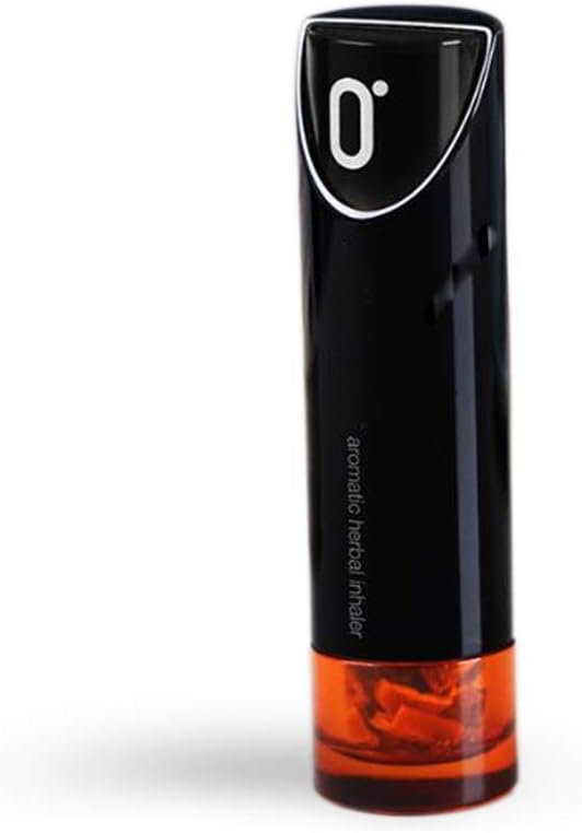 Natural Nasal Aromatherapy Inhaler- Aromatic Herbal Inhaler,Refreshing and Anti-snoring - 3 Colour,Orange