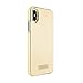kate spade new york Wrap Case for iPhone X - Saffiano Gold/Gold Logo Plate
