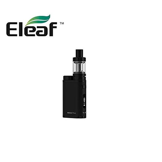 Eleaf iStick Pico TC 75 Watt MELO 3 Mini voll Kit ( Volles schwarz)