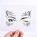 Body Tattoo Sticker, Fascigirl 4 Bohemian Rhinestone Crystal Mermaid Tears Stickers Halloween Rave Party Festival Metallic Shiny Gems Glitter Temporary Face Body Tattoos Jewels