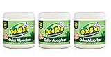 OdoBan Solid Odor Absorber for Home and Small Spaces, Original Eucalyptus Scent, 14 oz, 3-Pack