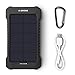 Solar Chargers,X-DNENG 10000mAh Portable Solar Power Bank High Efficiency Sunpower Cellphone Chargers Rain-Resistant Dirt/Shockproof Backup with Dual USB Port Solar Battery Charger for USB Devices