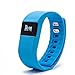 BlueWeigh Bluetooth 4.0 Fitness Activity Tracker, Wireless Activity Wristband - Pedometer ... (BLUE)