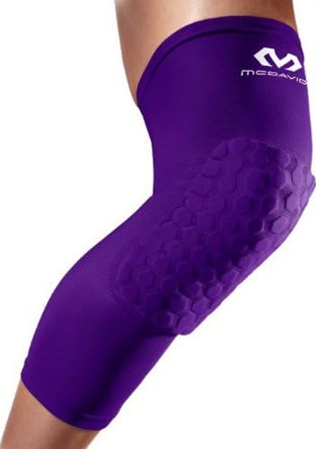 McDavid Sports Medicine 6446 Hex Leg Sleeve, X-Large, Purple - One pair