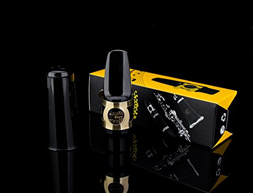 image for Glory Alto Saxophone Mouthpiece Kit with Ligature,one reed and Plastic