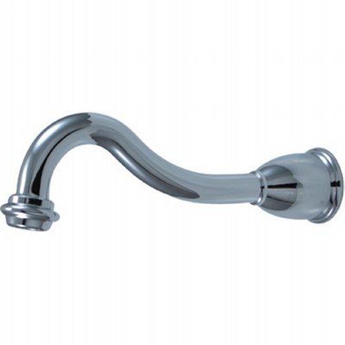 Wall Mount Tub Spout Trim Finish: Chrome