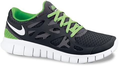 Amazon Nike ナイキ ランニングシューズ メンズ ナイキフリーラン 2 Nike ブラック グリーン 11春夏 Nike ナイキ シューズ バッグ