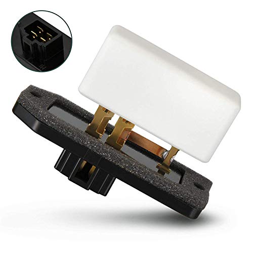HVAC Fan Blower Motor Resistor for 1994-2008 Dodge Ram 1500 2500 3500 Pickup,1993-1999 Jeep Grand Cherokee,AC Heater Relay Replaces# 4720278,973-020,68004241AA,5012212AA (12 MONTHS WARRANTY)