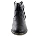 Breckelle's DORADO-11 Western Inspired Zip up Ankle Boot Bootie Black 6.5