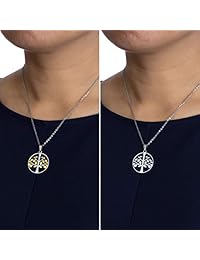 MoCeYa Tree of Life Necklace - Pendant Necklace for Women Tree Necklace for Women Unique Necklace Charm Necklace for Women Lucky Necklaces for Women Gifts for Women Gold Necklace for Her