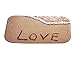 EZON-CH Modern Non Slip Creative Sea Beach Love Home Bathroom Bath Shower Bedroom Mat Toilet Floor Door Mat Rug Carpet Pad(18x30IN)
