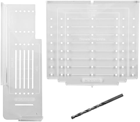 Cabinet Hardware Template and Mounting Kit for Handles, Pulls, and Knobs
