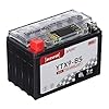 Accurat motorfiets-accu YTX9-BS 9Ah 130A 12V gel-technologie + lcd-display startaccu krachtig robuust vibratiebestendig…