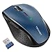 TeckNet Classic 2.4G Portable Optical Wireless Mouse with USB Nano Receiver for Notebook,PC,Laptop,Computer,6 Buttons,30 Months Battery Life,4800 DPI,6 Adjustment Levels (Blue) primary