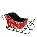 The Lucky Clover Trading Snow Flakes Sleigh Basket, Small