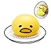 2 Pack Novelty Gag egg Toys Shangmu Cute Yellow Squeezed Vomiting & Sucking Gudetama Relief Stress Toys