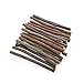 HANBEN 100/200pcs 5 Inch Long 0.1-0.2 Inch in Diameter Wood Log Sticks Twigs for Crafts Photo Props (100pcs/bag)