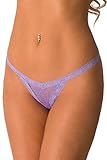 Velvet Kitten Sexy Wow Factor Thong MAR112343 5 Lavender