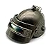 Miniature Metal Removable Cartridge Exquisite PUBG Keychain Accessories Keychain Charm Souvenir Gifts (AWM+PAN+Helmet)