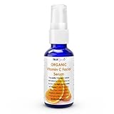 Organic Natural Vitamin C Serum for Face - BEST RATED Topical Vitamin C Cream with L Ascorbic Acid, Aloe Vera, Vitamin E,Rosehip Seed Oil, Berry Extracts-Best Anti Aging Wrinkle Cream Face Serum!