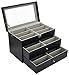 ADTL 3 Layer 18 Slots Eyeglass Sunglass Storage Box Display Glasses