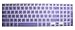 Translucent Purple Ultra Thin Soft Silicone Gel Keyboard Protector Skin Cover for 15.6-Inch Asus VivoBook A551L K551LN N551LN N551JK S551LA S551LN S551X V551 V551LA V551LB R553L R553LN Transformer Book Flip TP500LA TP500LN series US Layout(if your 