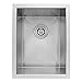 Ruvati RVH7110 Undermount 14 inch Bar Sink 16 Gauge Single Bowl - Stainless Steel