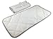 Premium Changing Pad Liners [4-Pack] - SuncoastBaby’s Washable, Absorbent, Extra-Soft/Comfy, Thick-Padded Cotton Liner with Waterproof, Non-Slip Backing (Reusable/Eco-Friendly, Portable, Dryer Safe)