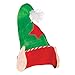 Amscan 393509 Elf Christmas Hat with Attached Felt Ears, 14