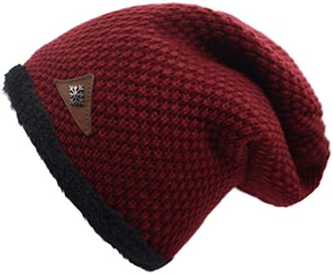 SANOMY Men Beanies Knit Hat,Winter Skullies Beanies Hats for Women Mask Bonnet Male Warm Baggy Soft Beanie Cap