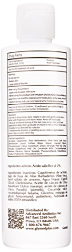 GlyMed Plus Serious Action Sal X Exfoliating Cleanser, 8 Ounce