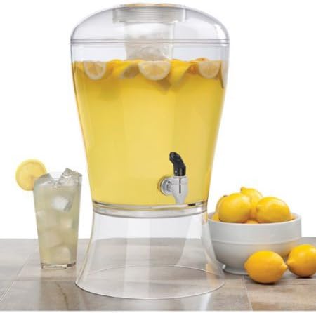 Creative Bath 3-Gallon Beverage Dispenser with Ice Core