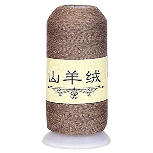 Baby Cashmere Wool Yarn, Hand Knitted Scarf Woven Fine Wool Thread,Caring Soft for Knitting & Crocheting