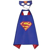 White sugar in summer Christmas Superhero Costume and Dress Up For Kids - Satin Cape and Mask