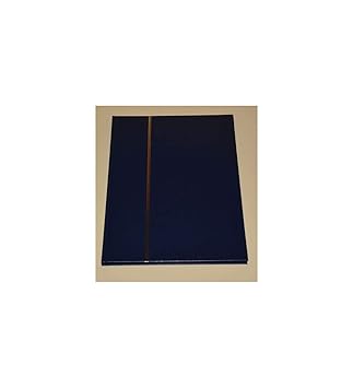 Goldhahn A4 16 Schwarze Seiten Briefmarkenalbum Einsteckbuch Blauer Einband mit Klarsichtstreifen Briefmarken für Sammler