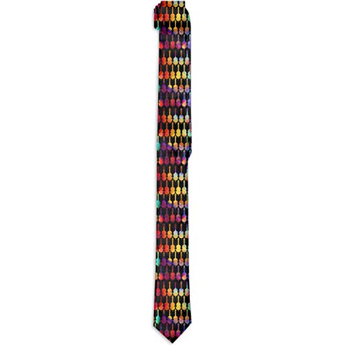 Goldsmith Sally Cello Music In Color Classic Men's Ties 100% Silk Tie Woven Necktie Jacquard Neck Ties Gifts