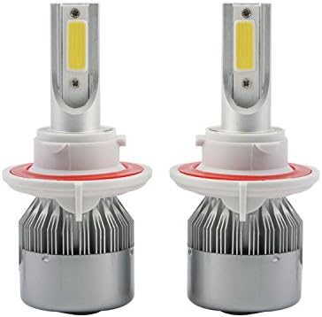 Kit COB LED Headlight H13 HI LO Beam 72W 7600LM Car Light Convention