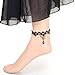 Brightdeal Fashion Hand Craft Romantic Beautiful Retro Vintage Gothic Style Noble Elegant Lace Anklets Chain Foot Ankle Bracelet Halloween Decoratioins Present