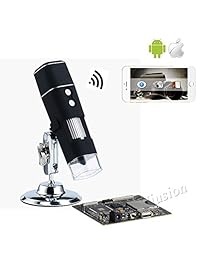 1000X Wireless Digital Microscopio Cámara Lupa 50x 1000x WiFi Lupa Microscopio WiFi para iOS Android