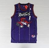 Dancelown exclusive adult men's #1 Purple Throwback Jersey M