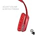 Edifier W800BT Bluetooth Headphones - Over-The-Ear Wireless Headphone, 75 Hours Long Playback, Lightweight -Red