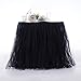 Black Tulle Roll Spool 6 Inch x 100 Yards for Tulle Decoration