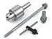 1/4″ Drill Chuck with 2 Arbors