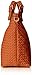 MG Collection Tatiana Designer Woven Tote Hang Bag Shoulder Bag, Brown, One Size