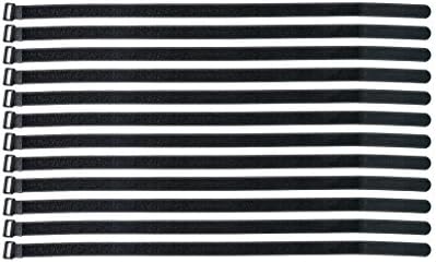 Starrey 20X600mm Self Adhesive Black Hook and Loop Hook &amp; Loop fabric fasten multipal size options