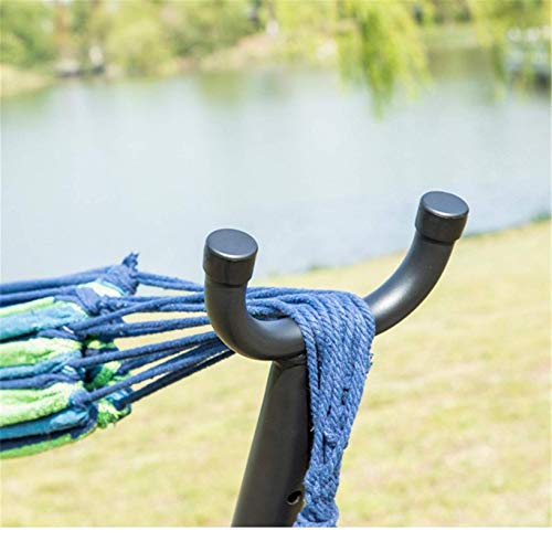 hängesessel mit gestell indoor,Indoor-Hängemattenstuhl, Outdoor-Freizeit-Hängematten-Camping-Hängematte Tragbare… – Bild 5