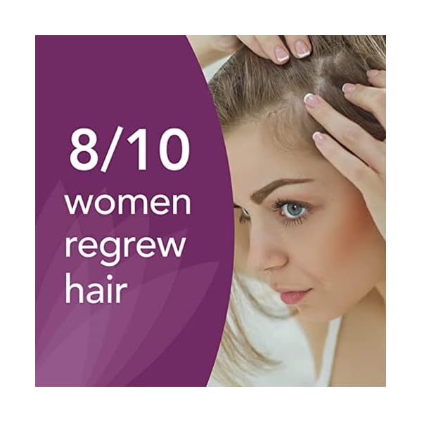 Regaine-for-Women-Once-A-Day-Hair-Loss-Regrowth-Scalp-Foam-Treatment-with-Minoxidil-2-x-73-ml-4-Month-Supply Regaine for Women, Hair Growth & Prevents further Hair Loss, Scalp Foam, with Minoxidil, 4 Months’ Supply , 2 x 73ml